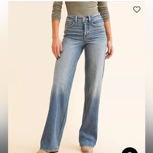 Buckle Black Denim WIDE LEG 28x32 NWOT